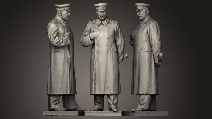 نموذج ثلاثي الأبعاد لآلة CNC تماثيل المشاهير جوزيف ستالين